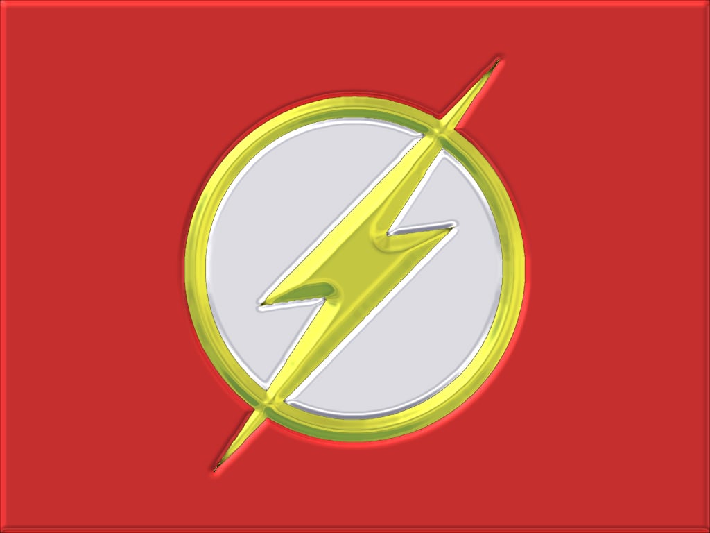 The Flash Symbol Wallpaper Animated flash symbol by
