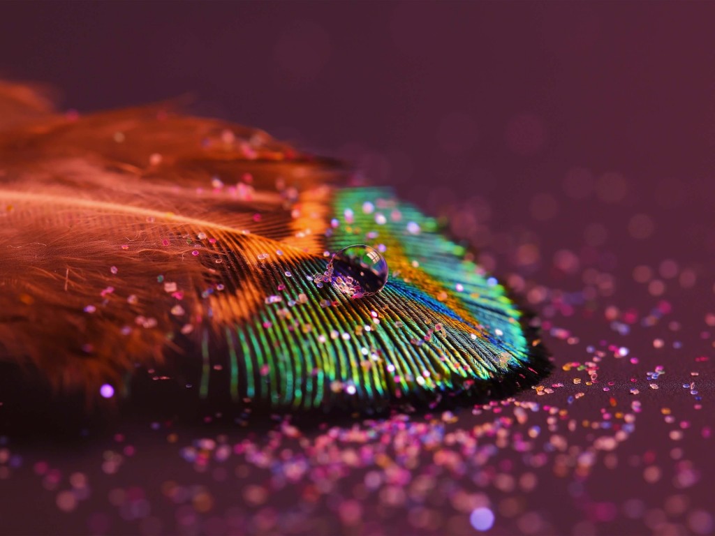 Colorful Feather HD Wallpaper For X HDwallpaper