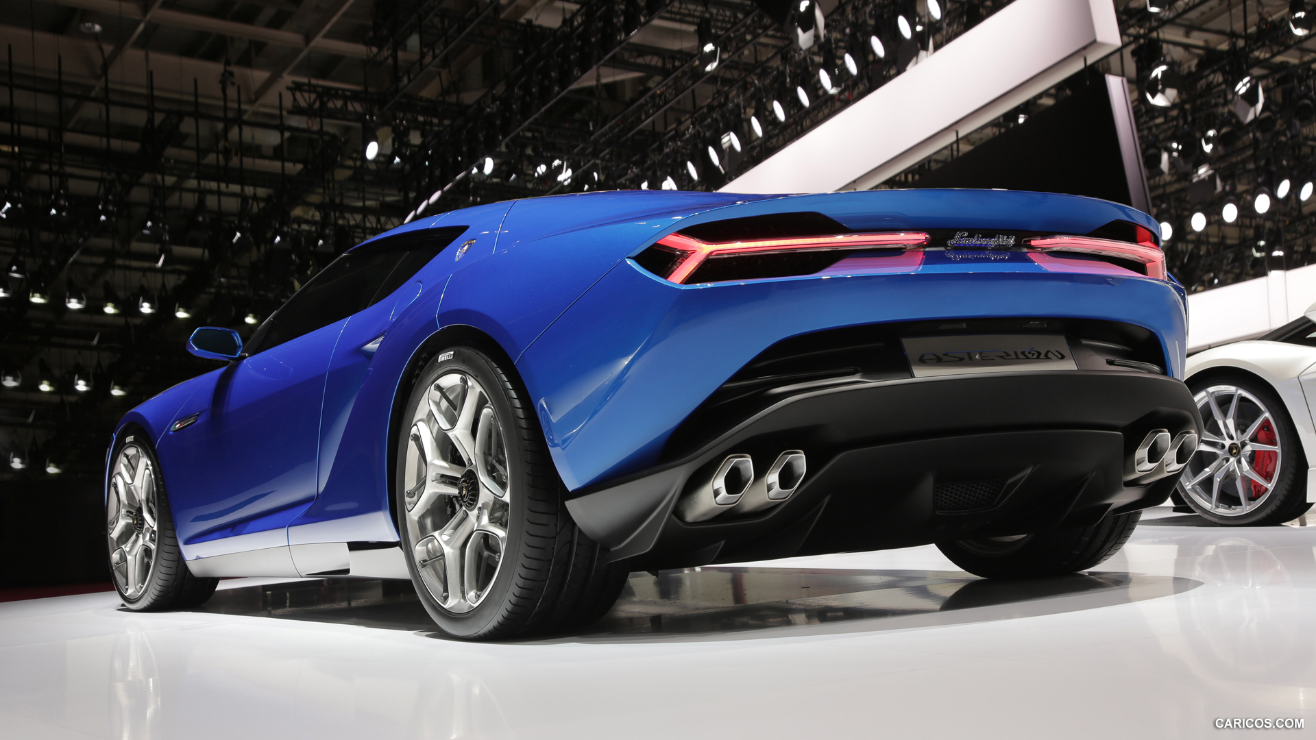Lamborghini Asterion Lpi Concept Rear HD Wallpaper