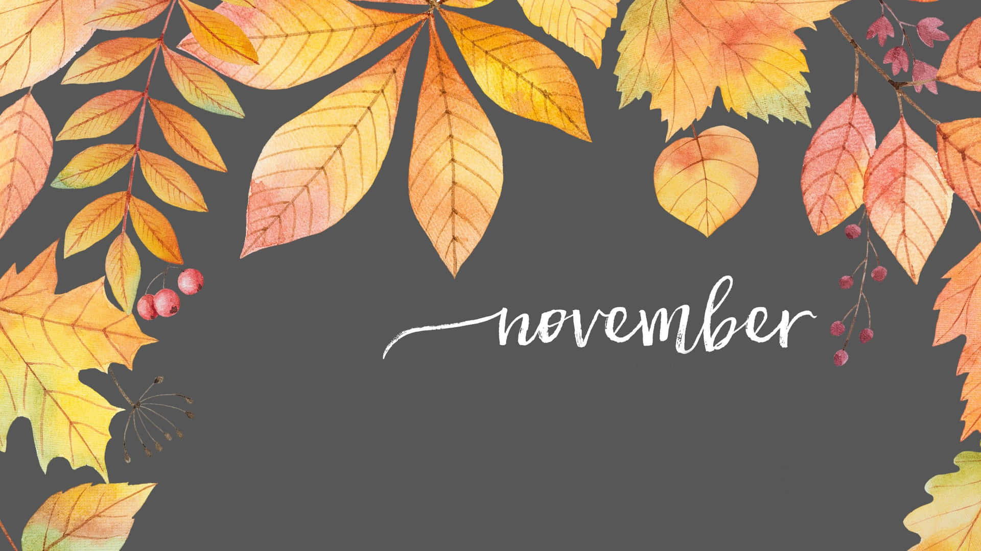 November Desktop Wallpaper