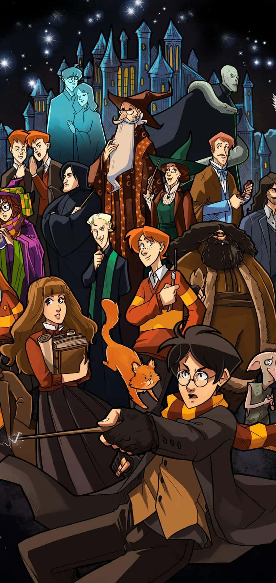 Harry Potter All Characters Wallpaper