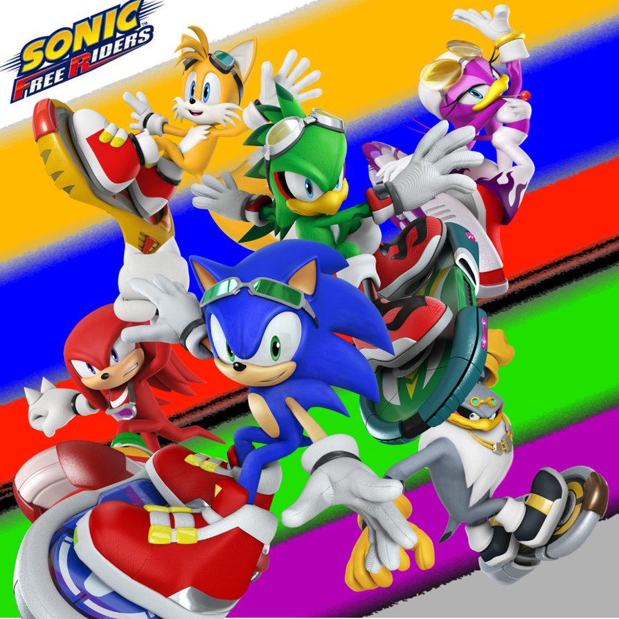 Wallpaper Sonic Riders By Dablackblur