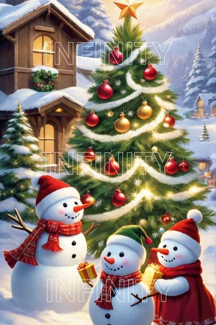8k Christmas Wallpaper