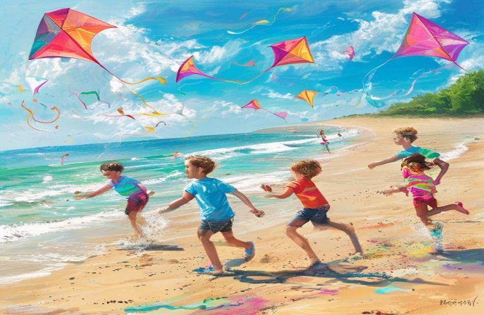 Barefoot Kids Wallpaper