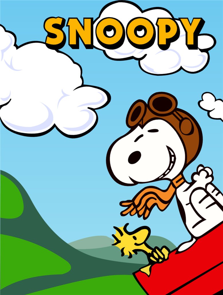 Snoopy Flying Ace By Vaiktorizer