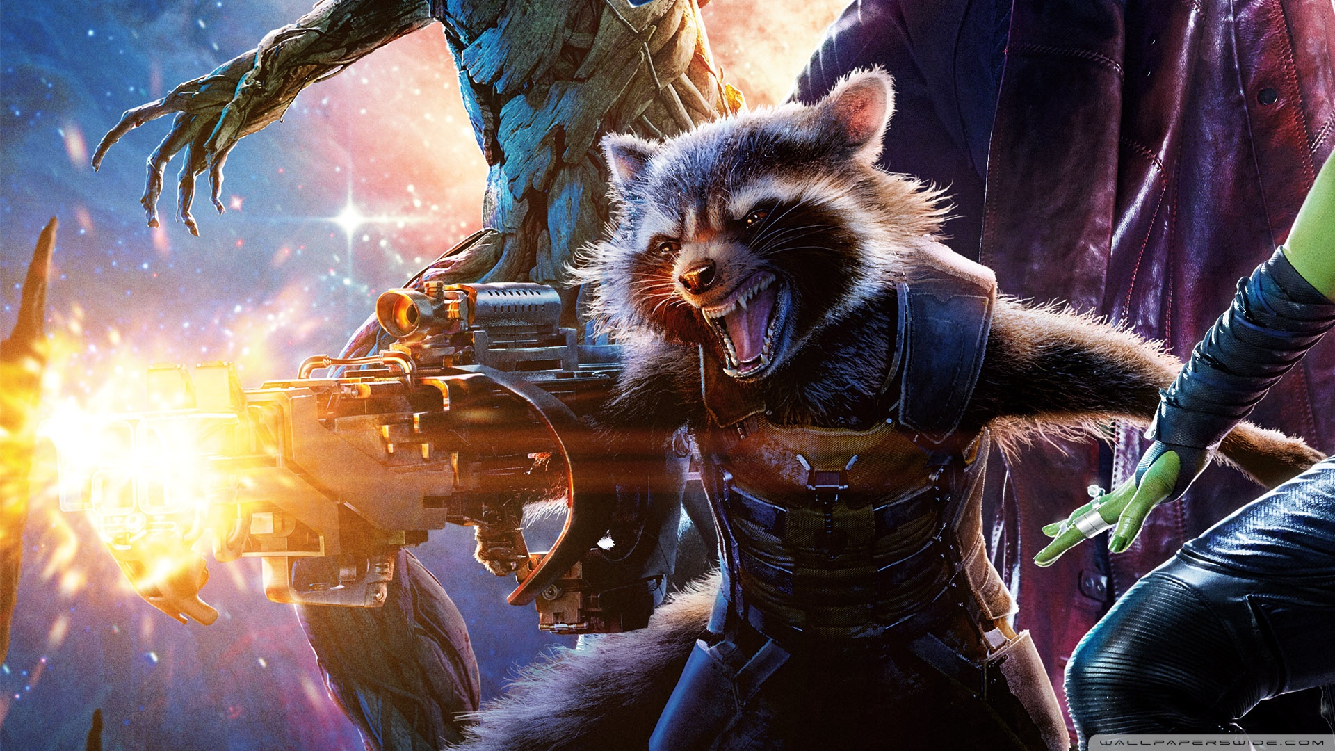 Guardians Of The Galaxy Rocket Raccoon 4k HD Desktop Wallpaper
