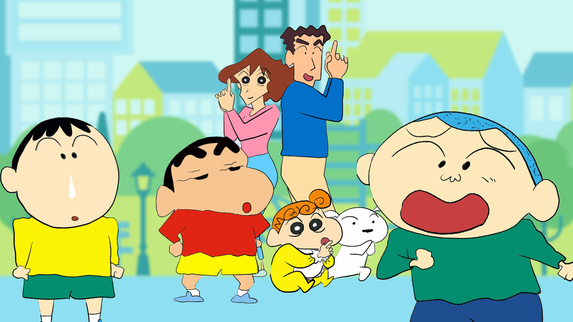 Shin Chan Cartoon Wallpaper