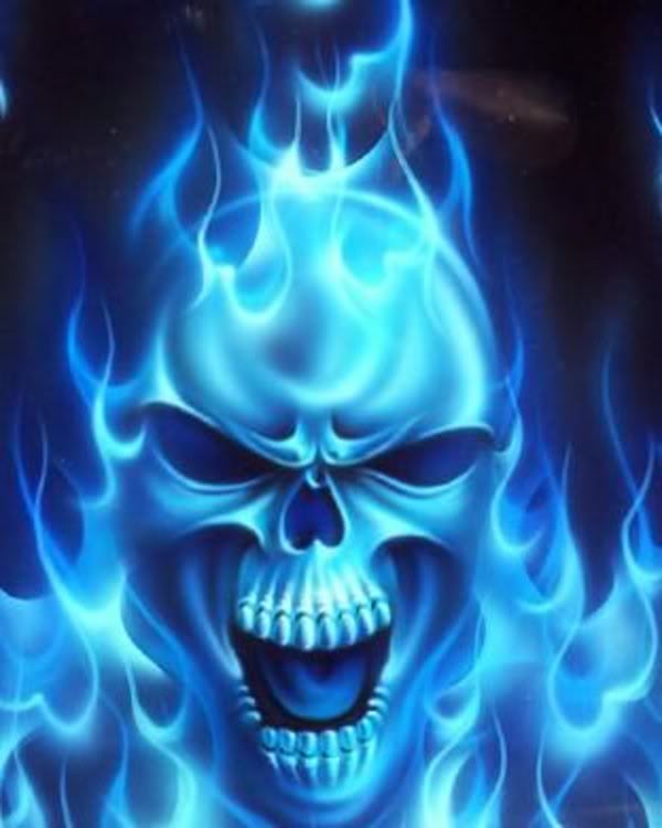 Blue Skull Graphics And Ments