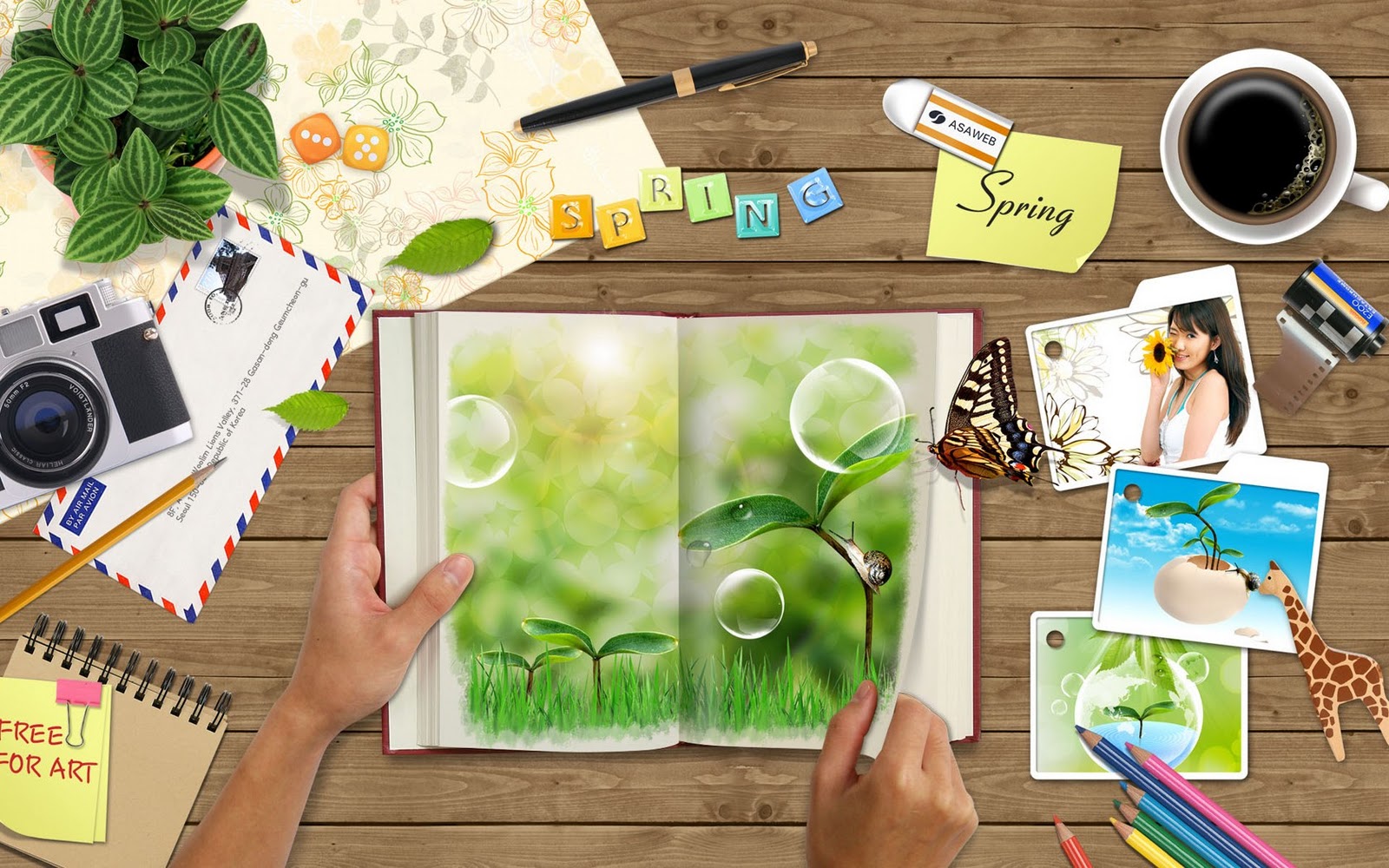 Cute Spring Wallpaper