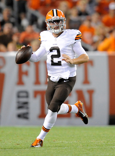 Rams V Cleveland Browns In This Photo Johnny Manziel