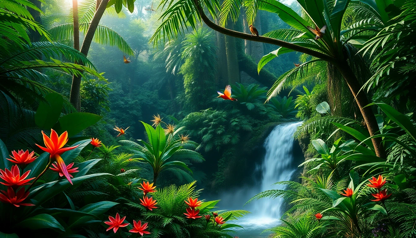 Tropical Rainforest Wallpaper
