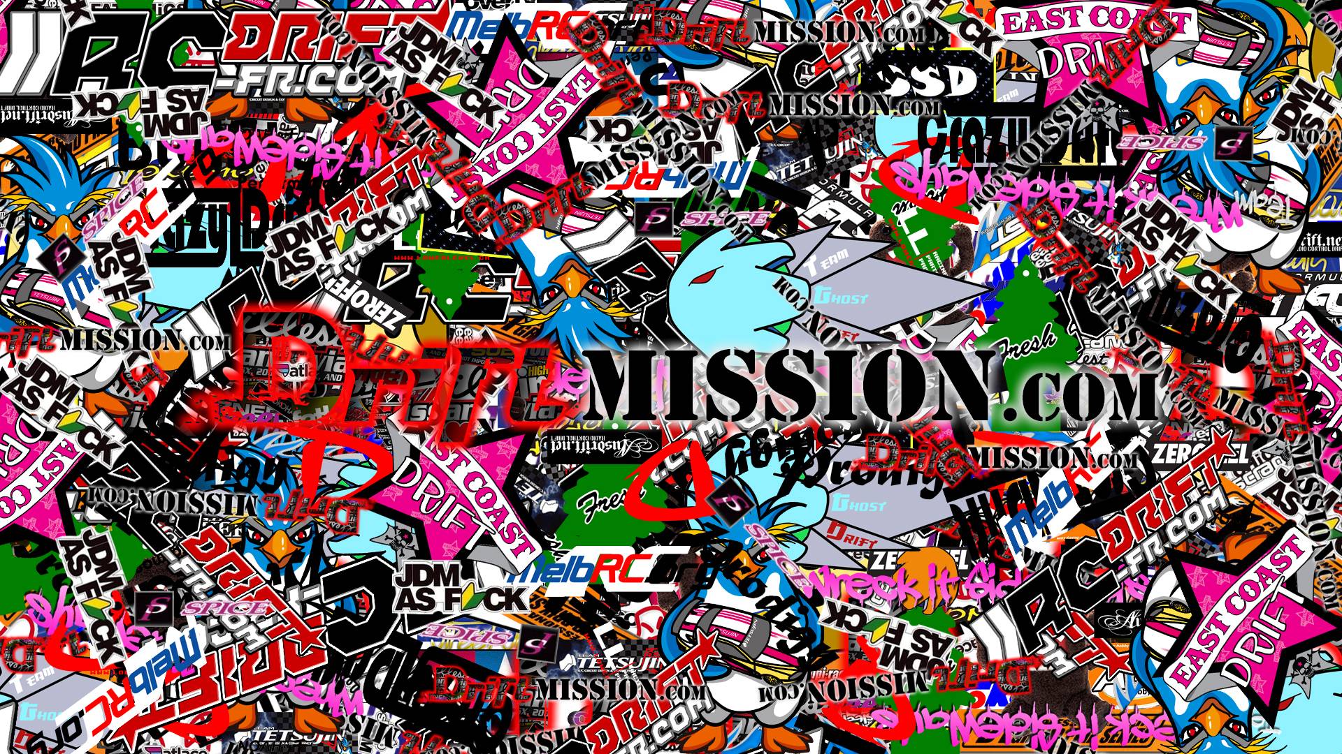 DriftMissioncom RC Drift Stickerbomb Version 2 DriftMission Your Home