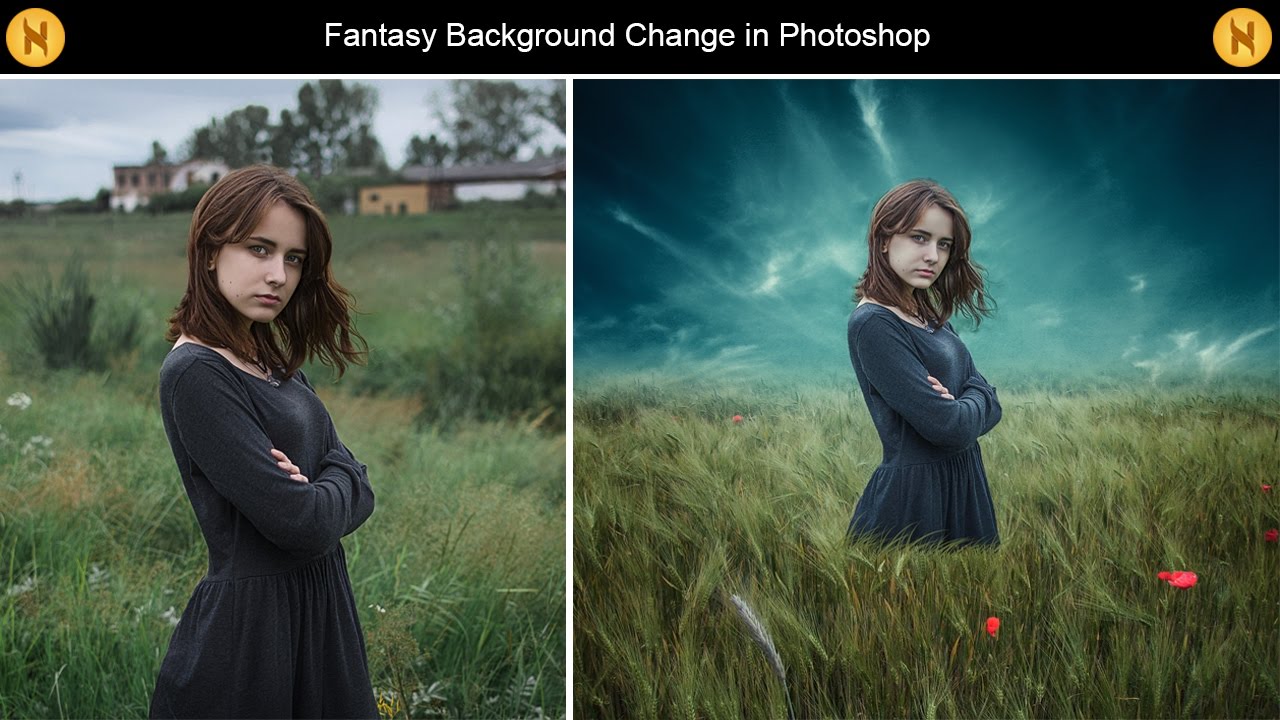 Fantasy Background Change Photoshop Tutorial