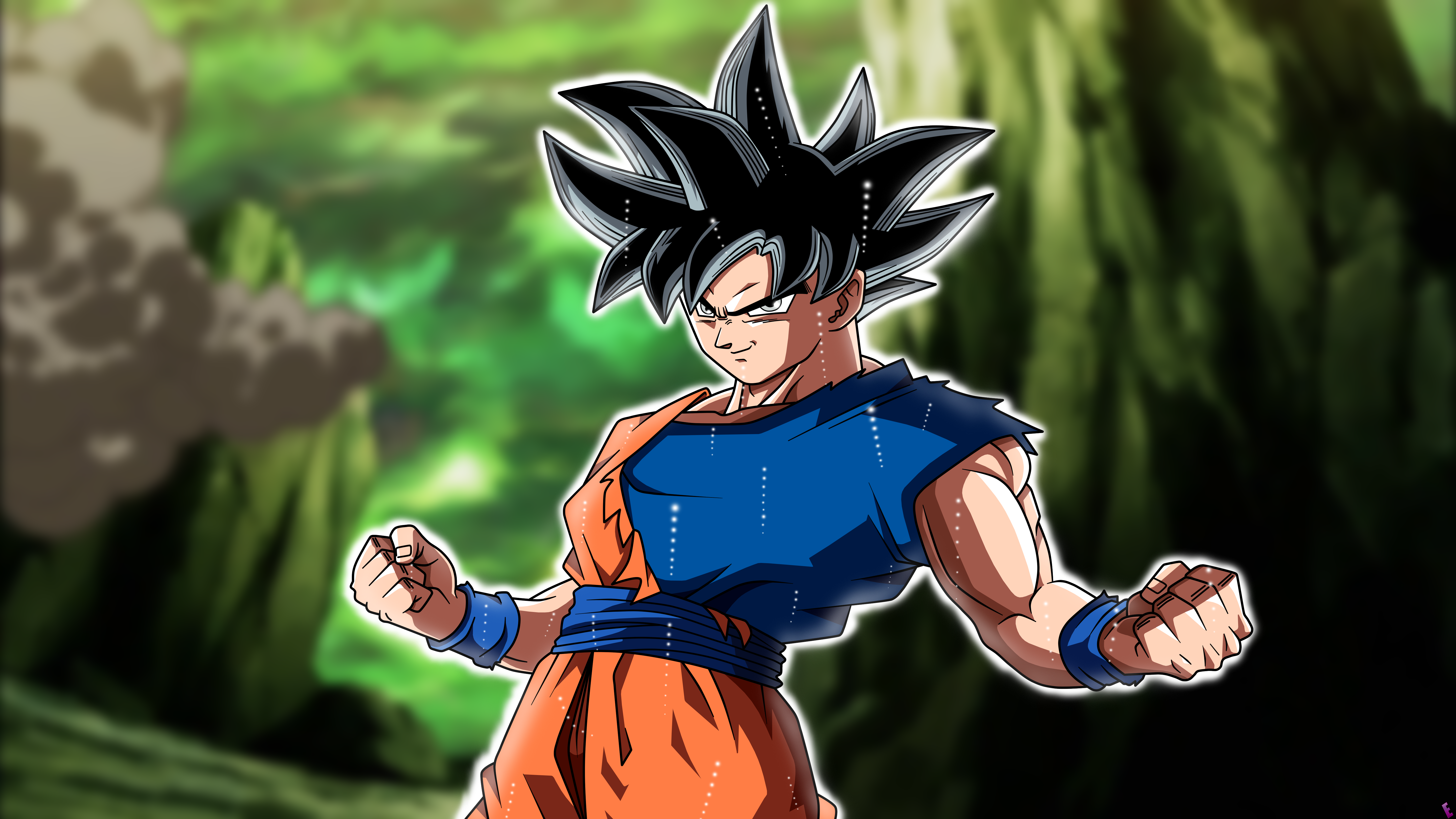 Goku 5k Retina Ultra HD Wallpaper Background Image