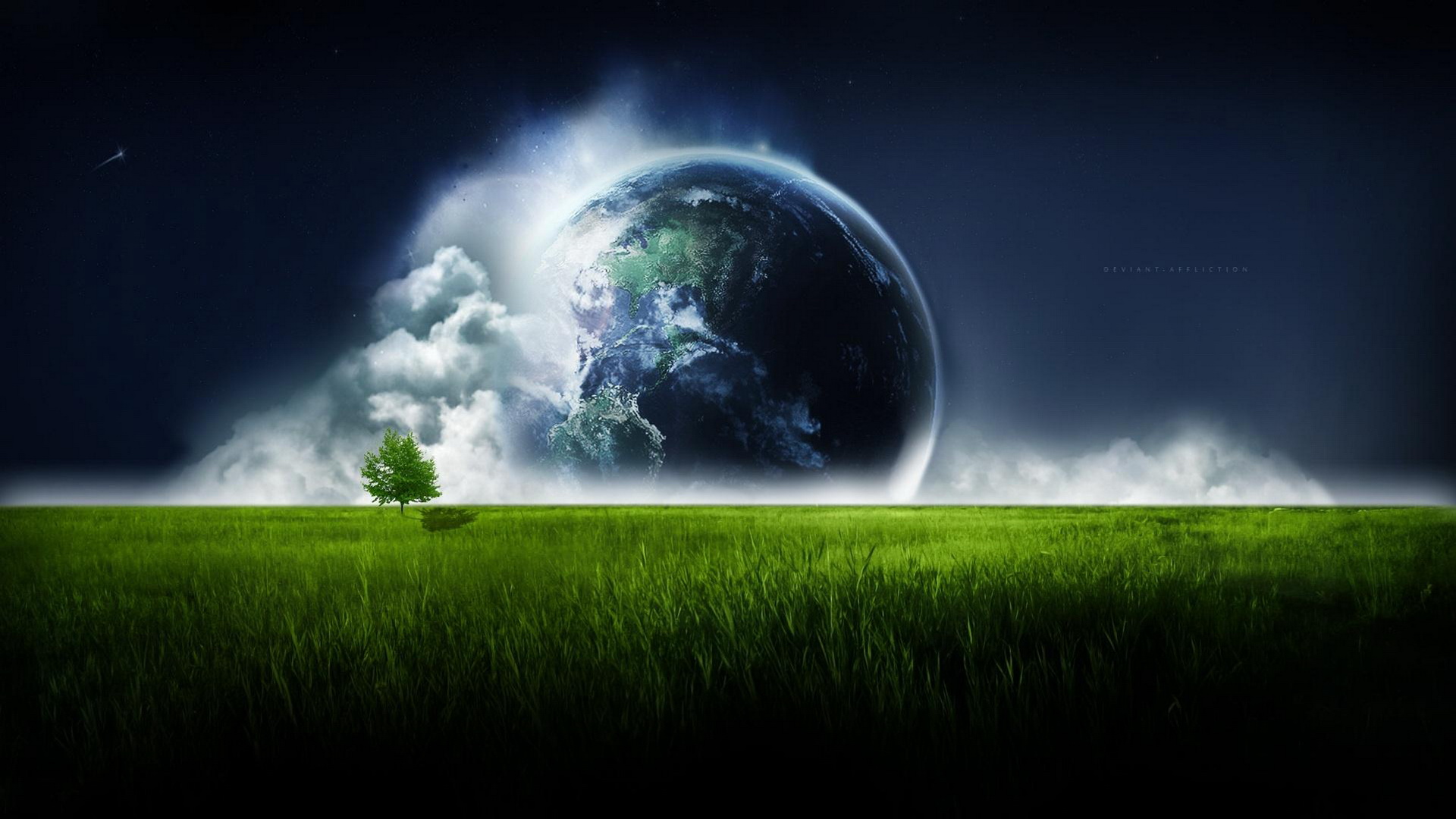 Earth A Dreamy World Wallpaper