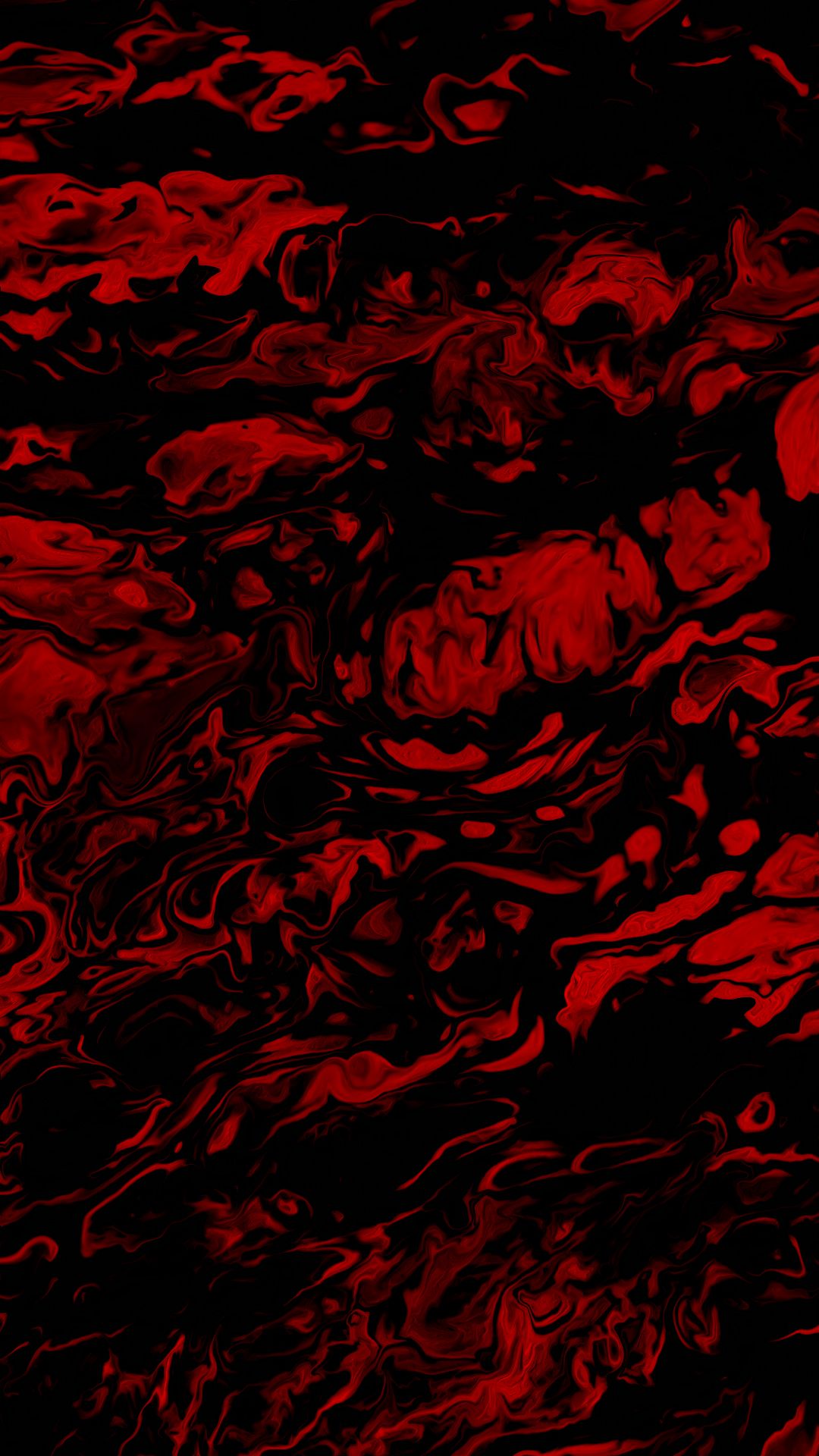 Red Liquid Abstract Art In Wallpaper Pretty