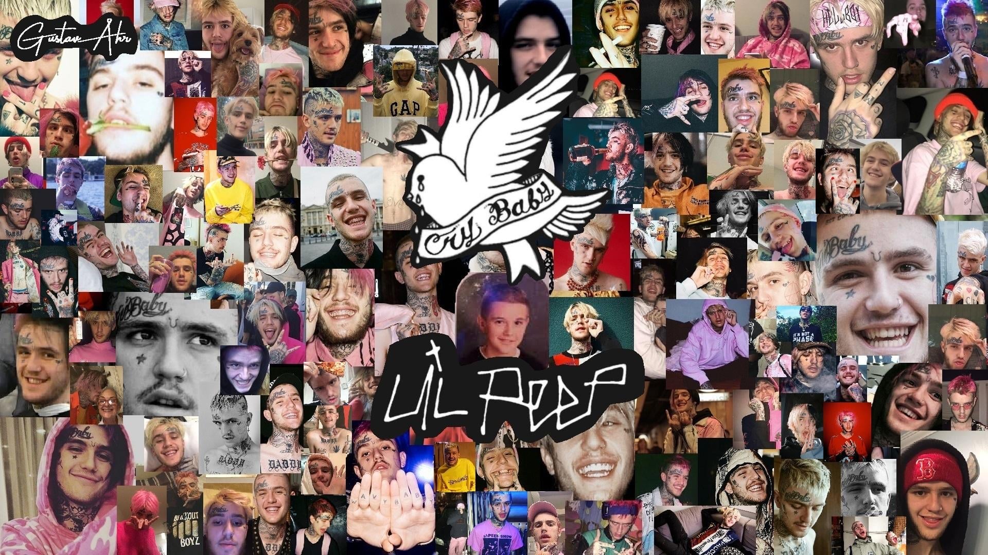 I Made The Ultimate Lil Peep Desktop Background With All Of Wallpaper