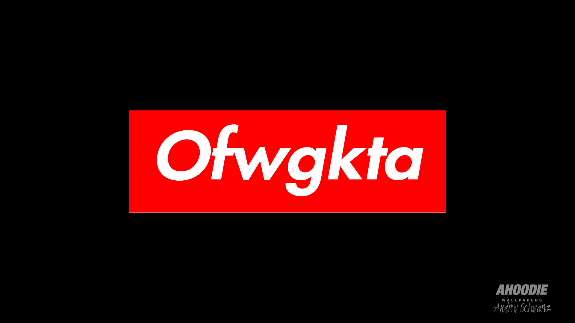 Download Ofwgkta Supreme Logo wolf future 1920x1080 HD Wallpaper