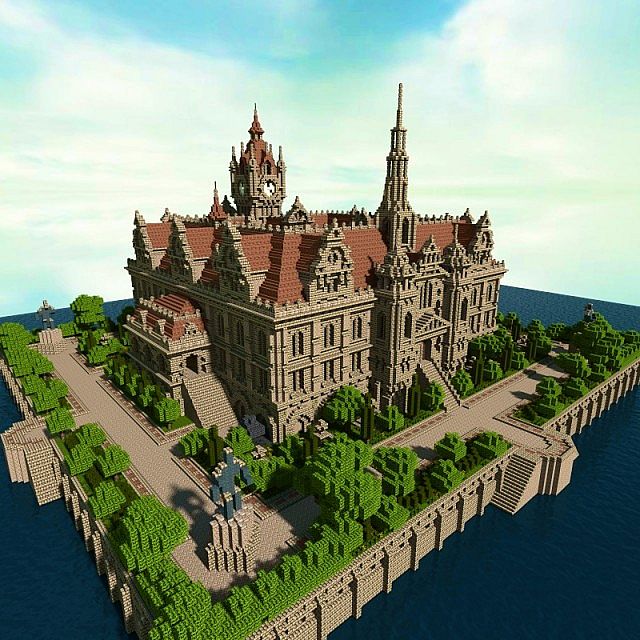 Renaissance Palace minecraft building ideas 2