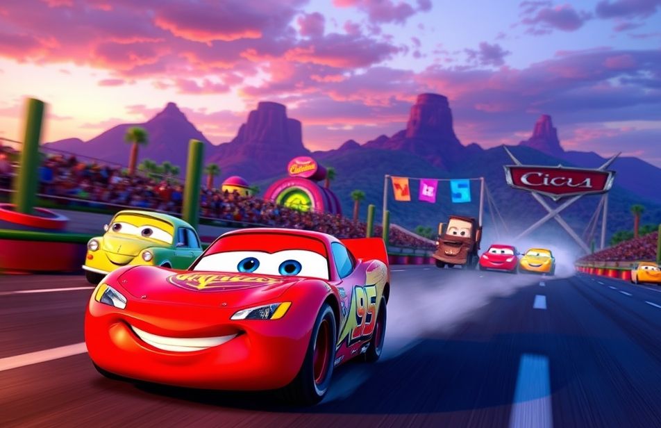 Disney Pixar Cars Wallpaper