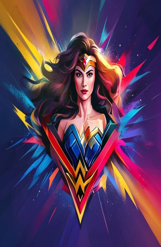 Wonder Woman Logo Wallpaper