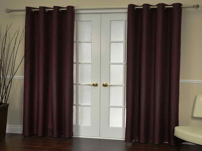 Doors Windows Window Treatments For French Wallpaper