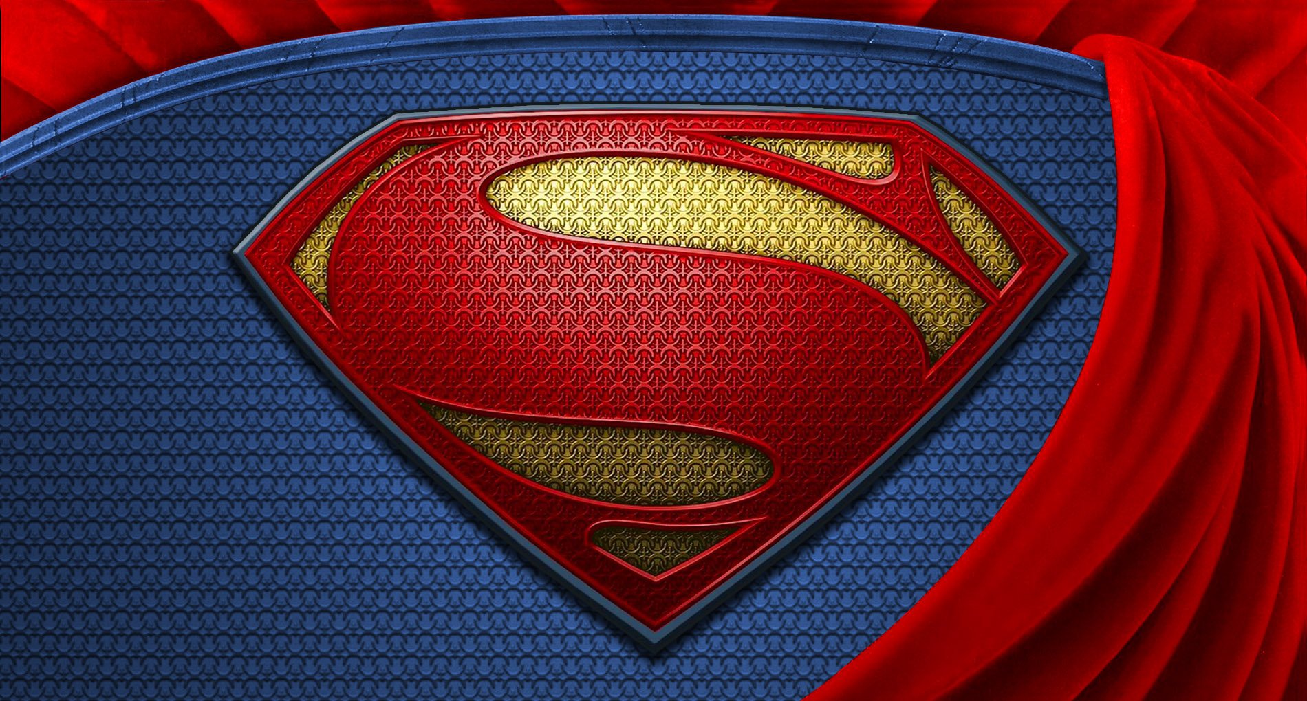 Superman Man Of Steel Wallpaper Logo HD by Super TyBone82 on