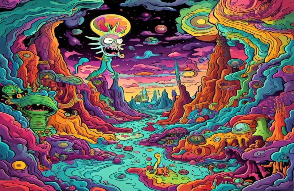 Supreme Rick And Morty Wallpaper