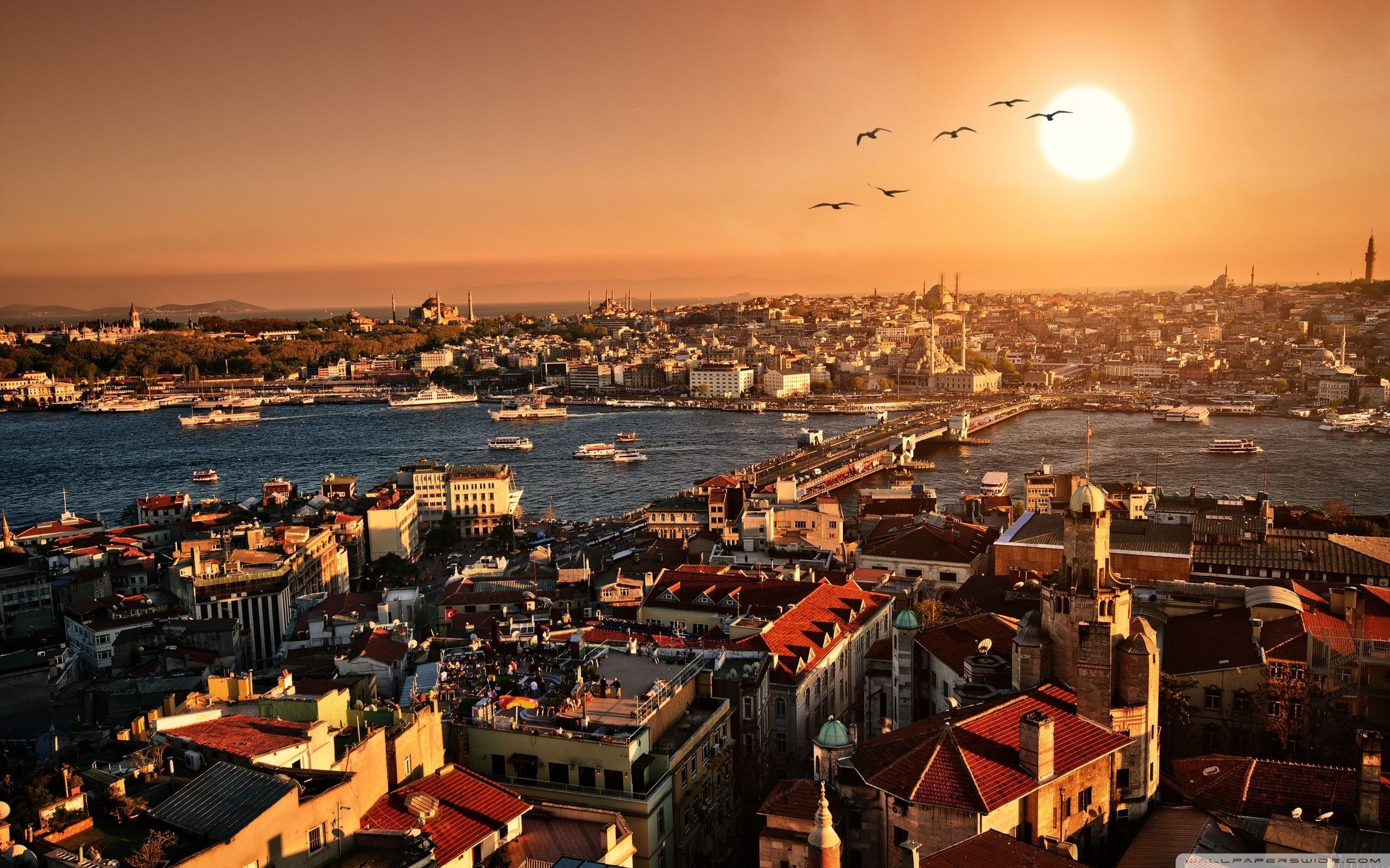Istanbul Desktop Wallpaper Top