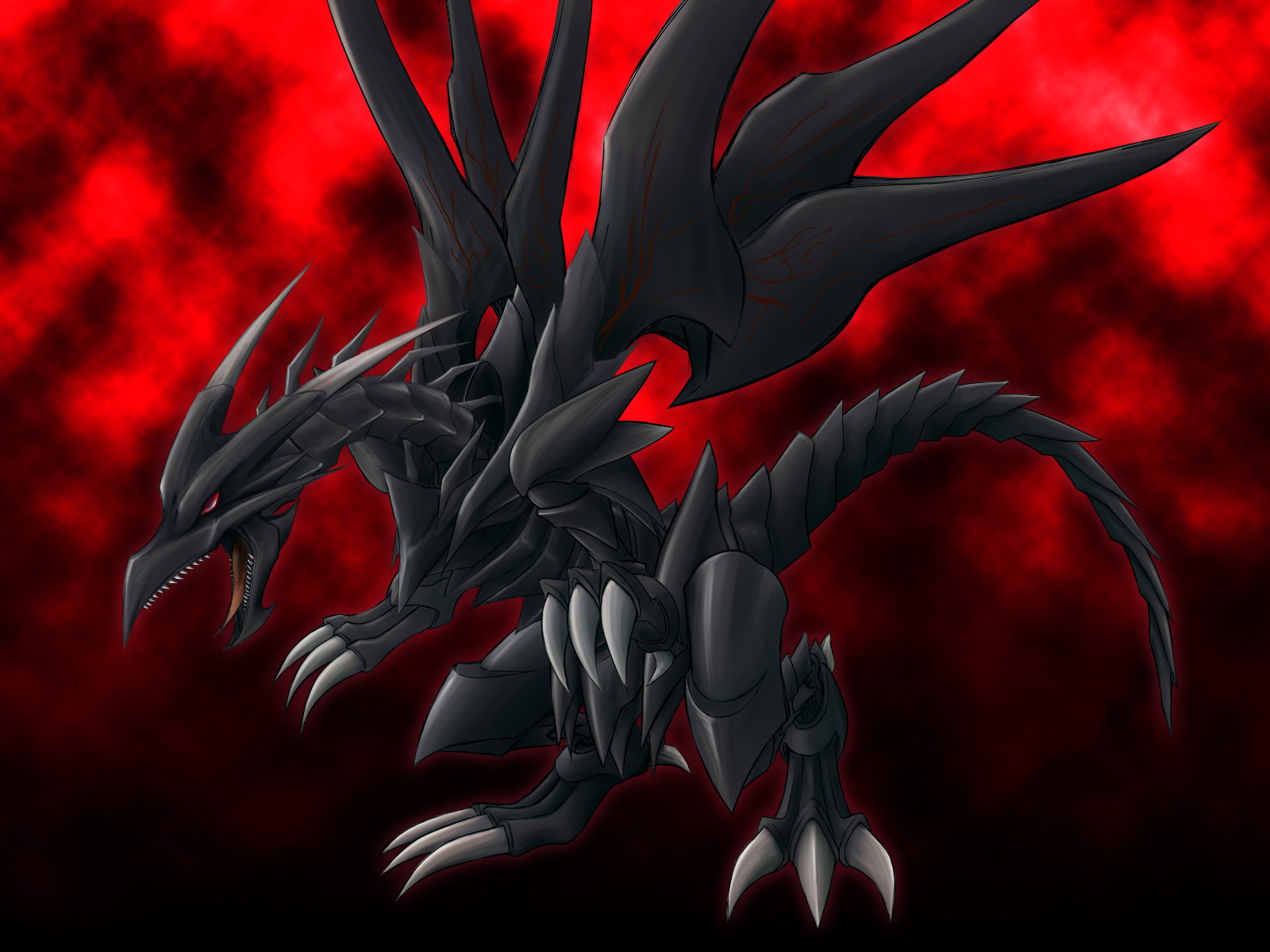 Red Eyes Black Dragon Yu Gi Oh Duel Monsters Image