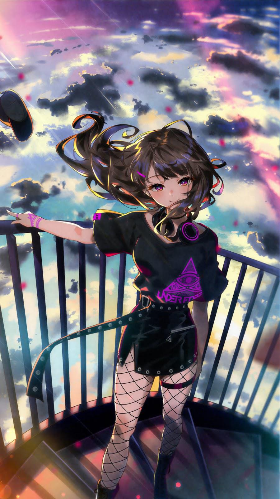 Anime Girl Mobile Wallpaper