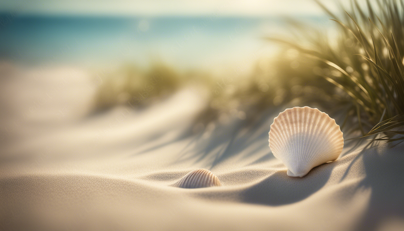 Beige Beach Wallpaper