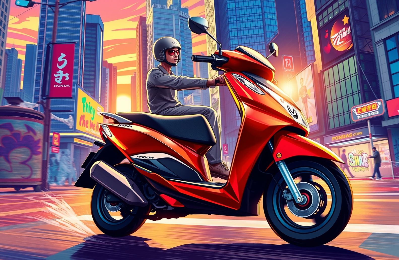 Honda Dio Wallpaper