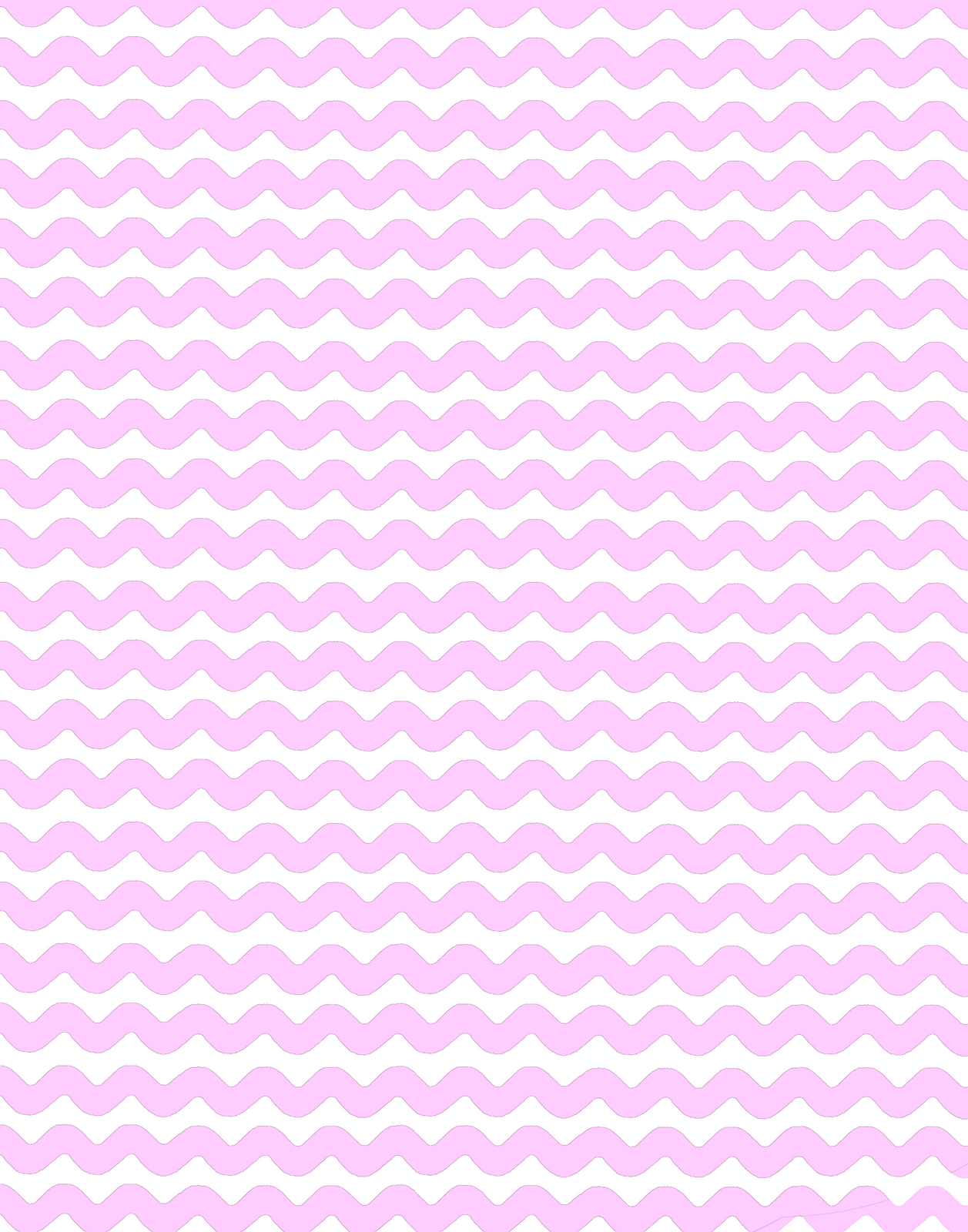 Its A Girl Pink Ric Rac Chevron Wavy Relaxed Subtle Png