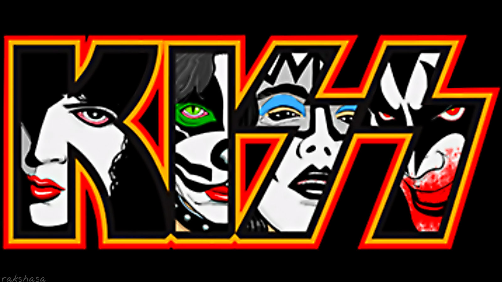 27+] Kiss Logo Wallpapers - WallpaperSafari