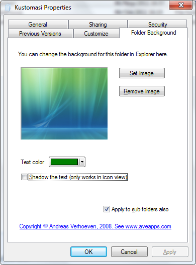 Gumilang Kustomasi Folder Dan Drive Pada Windows Xp Hingga