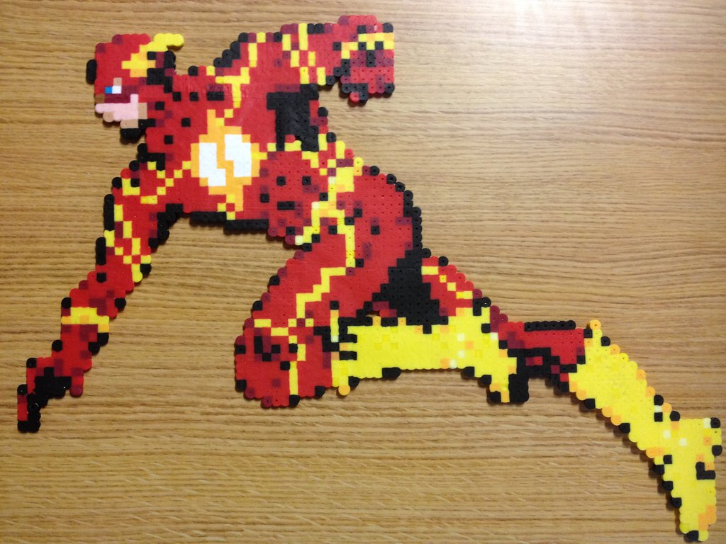 The Flash New Wallpaper Perler By Proto