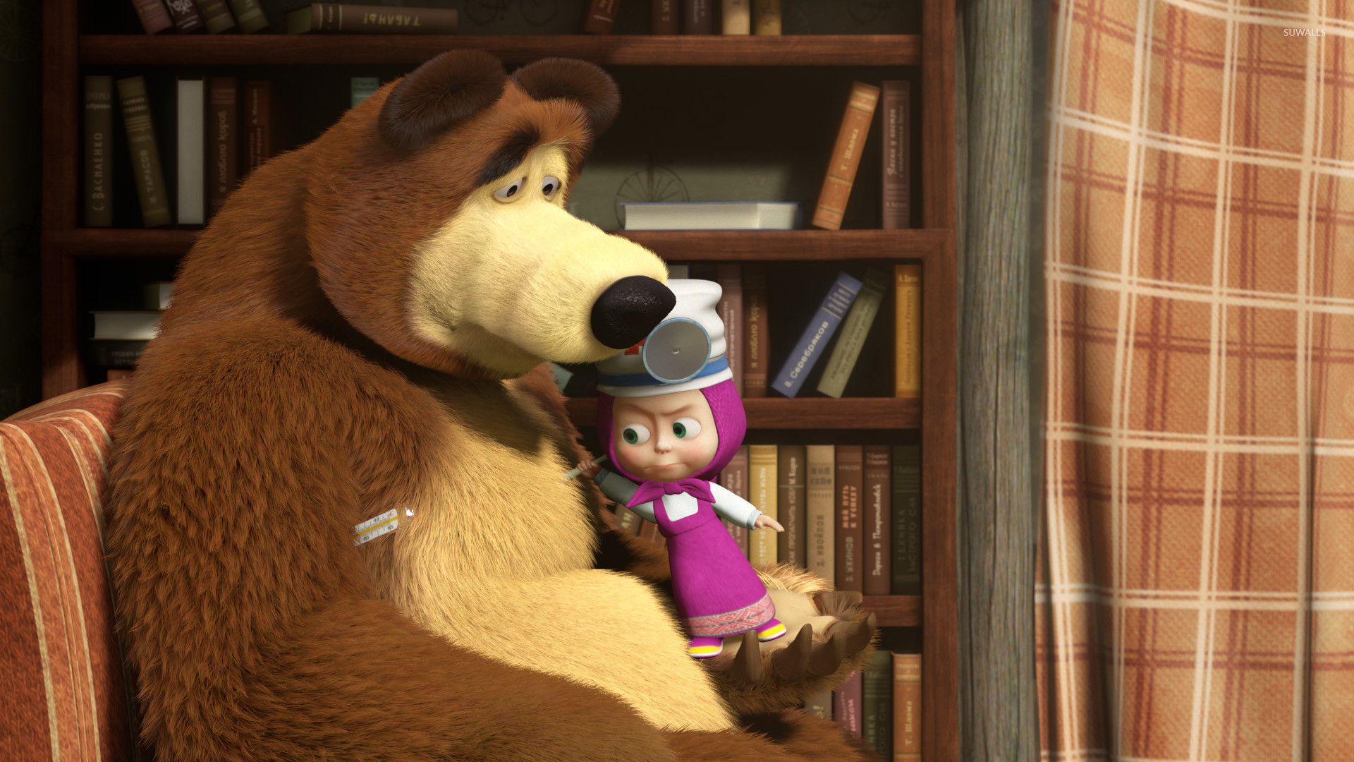 Masha And The Bear Wallpaper