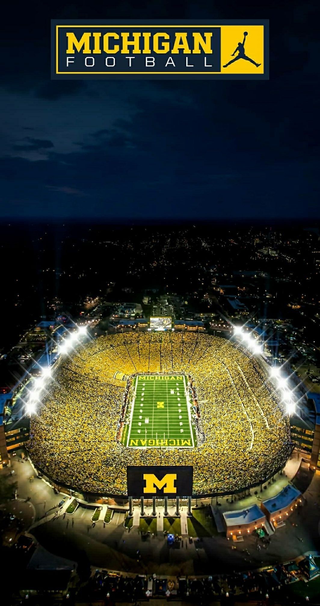 Big House Michigan Stadium Wallpaper 4k HD
