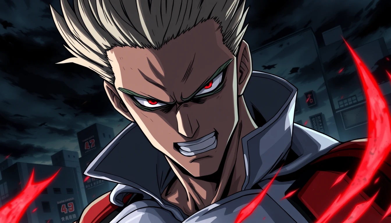 Garou Aesthetic One Punch Man Wallpaper
