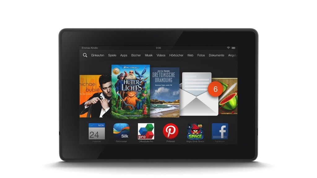 Tablet PCs Amazon Kindle Fire und Amazon Kindle Fire HDX  Bilder