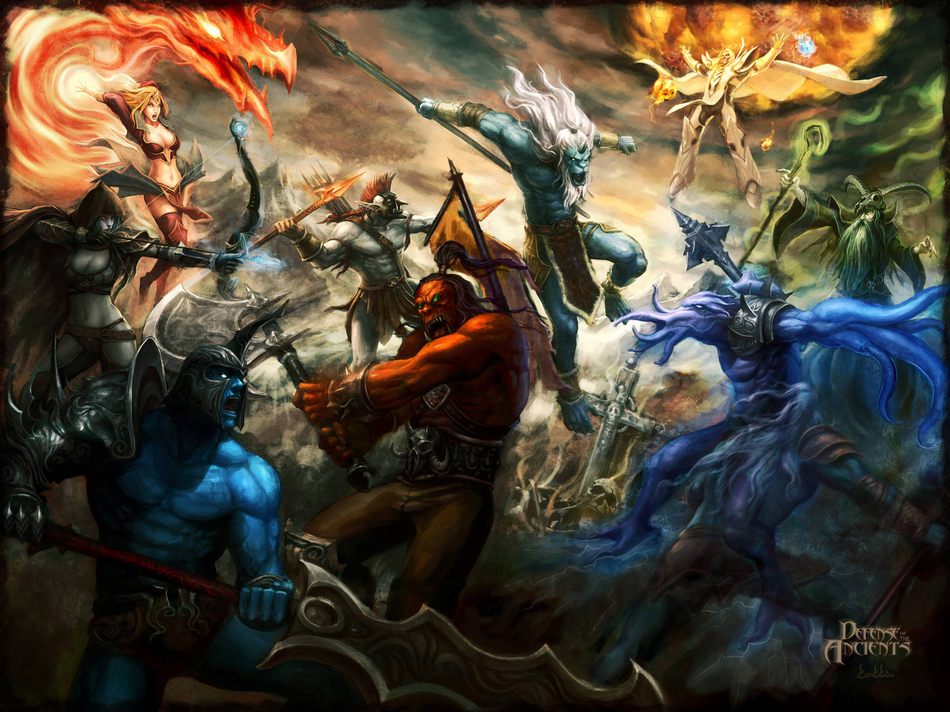Dota 4k Wallpaper