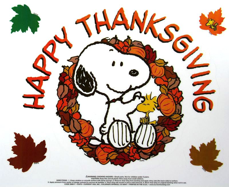 Snoopy Thanksgiving Pictures