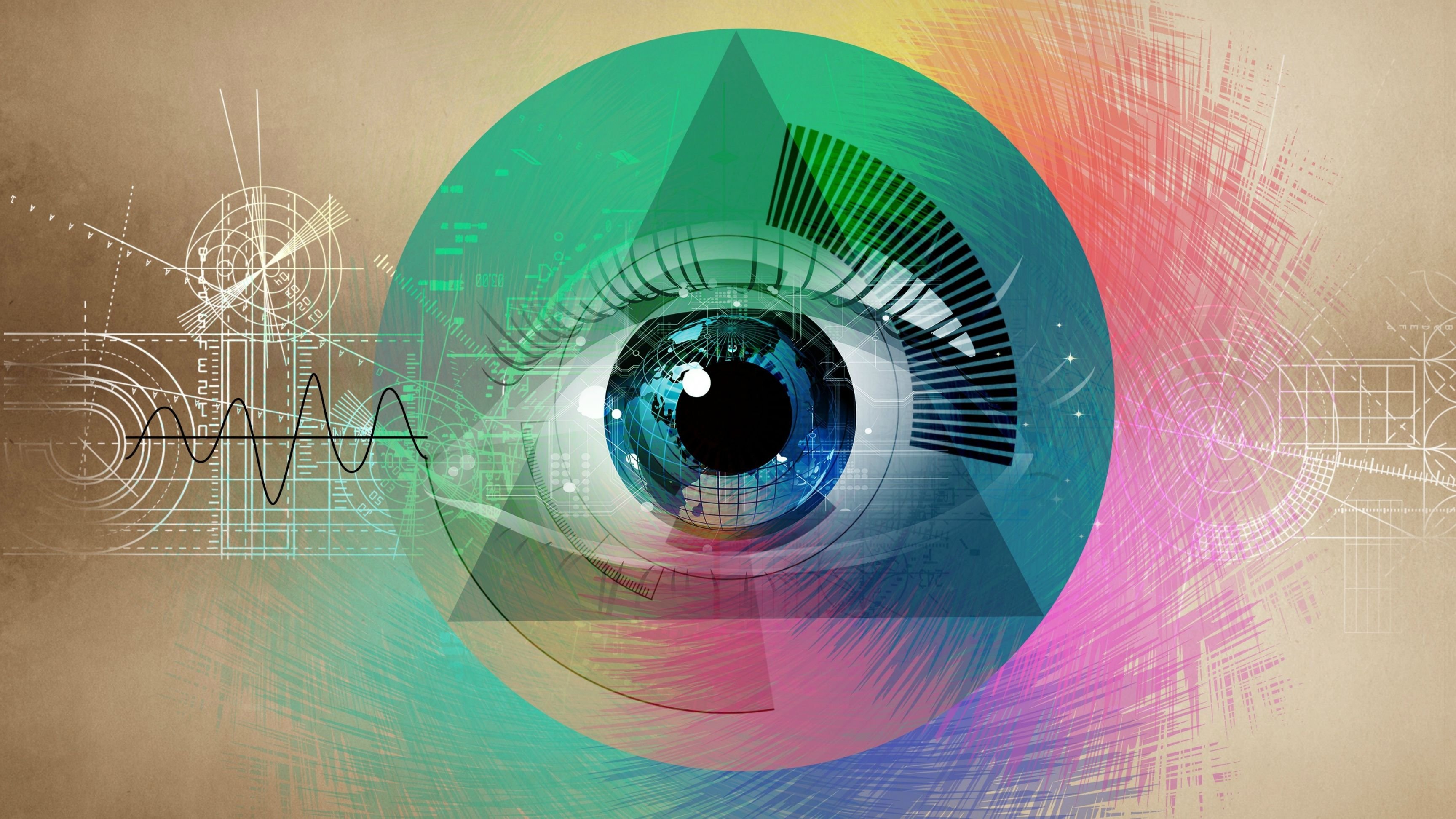 HD All Seeing Eye Wallpaper