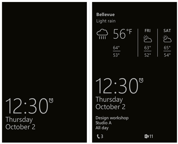 Set Lockscreen Wallpaper in Windows Phone Using Stylish Glance Screen