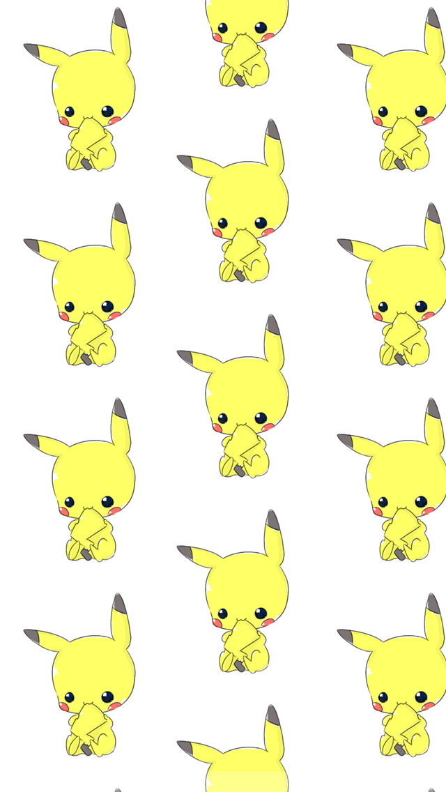 How To Install This Cute Pikachu Biting Tail iPhone Wallpaper