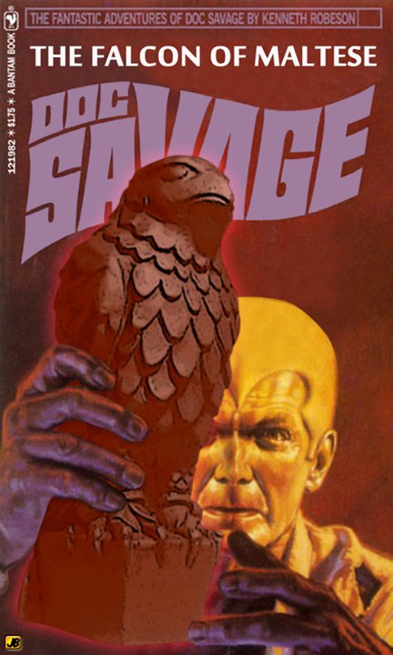 Doc Savage Maltese Falcon Superhero Fan Art