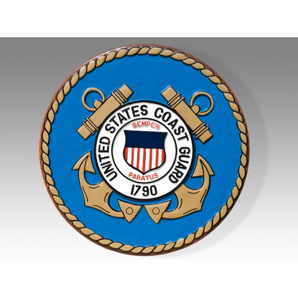 United States Coast Guard Seal Plaque Plaques And Seals
