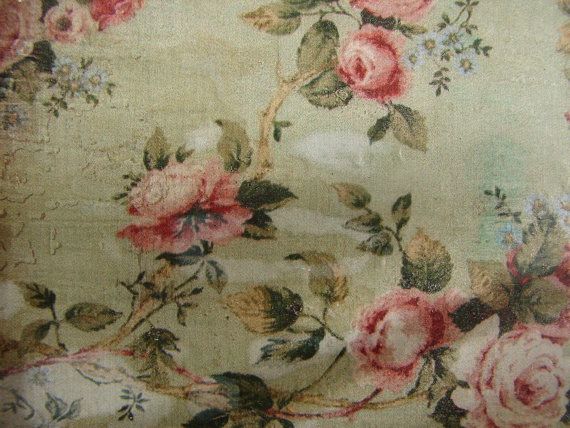 French Wallpaper Vintage Floral Image Shabby