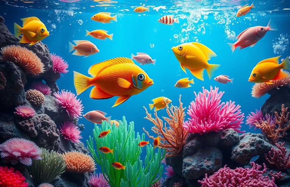 3d Live Aquarium Wallpaper
